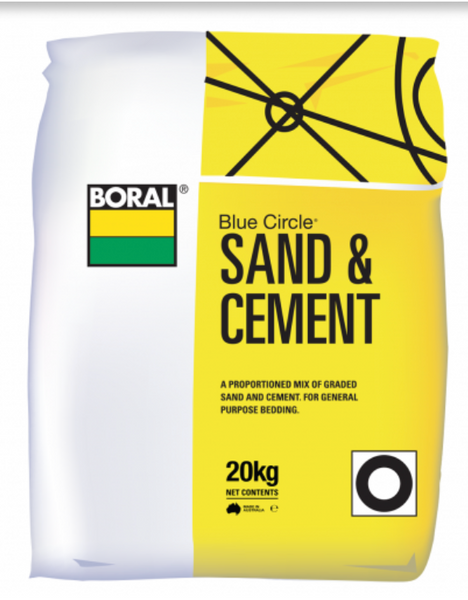 SAND & CEMENT MIX BORAL 20Kg