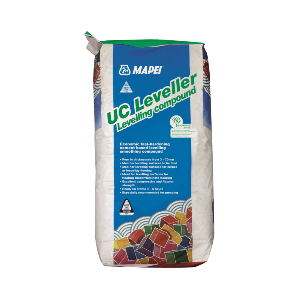 MAPEI UC LEVELLER – CEMENT BASED FLOOR LEVELLER